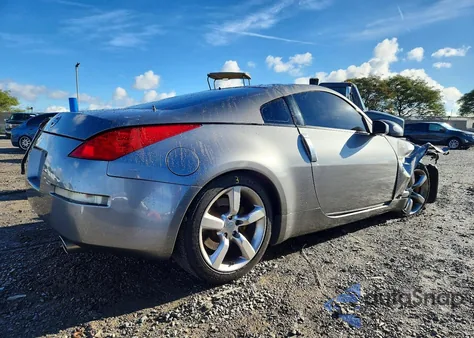 2007 Nissan 350Z Coupe из США, поврежденный, VIN JN1BZ34E97M550664